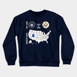 State of Utah Crewneck Sweatshirt